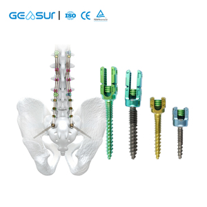 Medical Grade Titanium Polyaxial Pedicle Screw for Thoracolumbar Posterior Spinal Fixation Implant