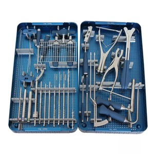 Orthopedic Surgical Instruments Spinal Posterior Thoracic Pedicle Screw System Thoracolumbar Plate System Spine Instrument Set