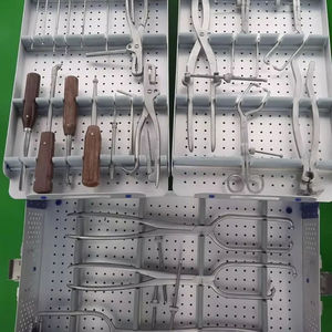 Pelvic Reconstruction Bone Plate Orthopedic Surgery Set With Sterilization Box