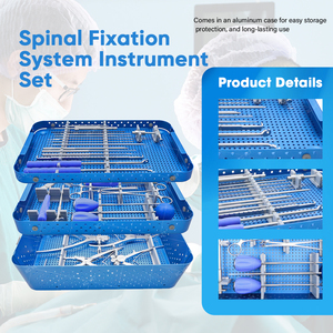China Factory XC MEDICO Veterinary Orthopedic Stainless Steel Class III Instrument Set for Spine Surgery