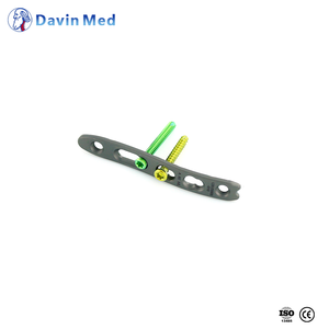 Titanium Distal Radius Dorsal Locking Plate CE Certified Class III