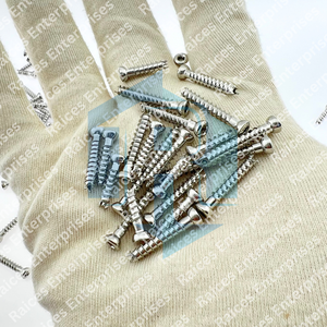 Customize Self-Tapping Stainless Steel 316L Cancellous Cannulated Bone Screws