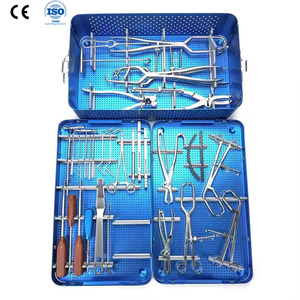 Pelvic Reconstruction Plate Instrument Set Stainless Steel with Manual Power Source Instrument for Pelvic Surgery