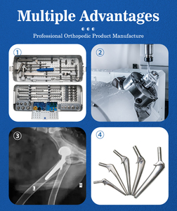 Hot Sale A-Type Total Hip System Instrument (For 1#-5# Stem) Bipolar Prosthesis Instrument Set Medical Grade Stainless