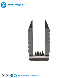 TOOLMED Titanium Spiked Ligament Staple 6mm 8mm 10mm