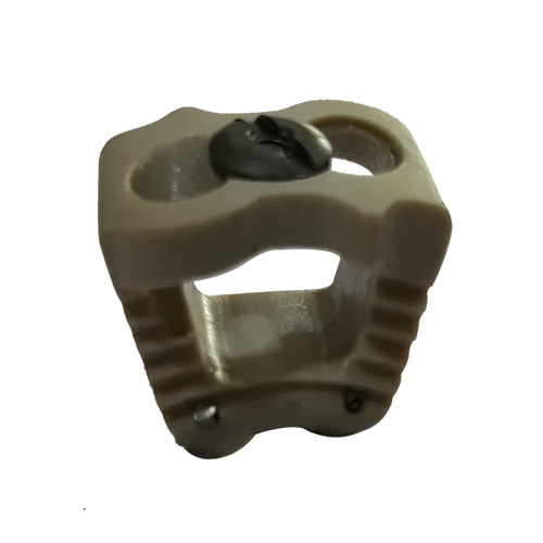 Cervical PEEK Cage with Autoblock Mechanism