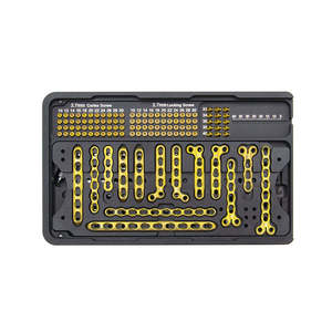 Mini Fragments 2.7mm Steel Locking Plate Instrument Set