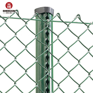 PVC Coated Galvanized Steel Tension Wire Chain Link Fencing Tension Rod Bands