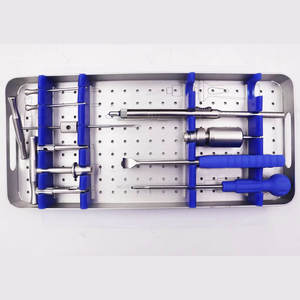 Orthopedic Small Fragment Locking Plate Instruments Set with Mallet