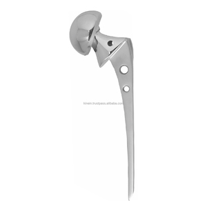 BIPOLAR HIP PROSTHESIS FENESTRATED STEM CEMENTED ARTIFICIAL JOINT FEMORAL ACETABULAR CUP HEMIARTHROPLASTY ORTHOPEDIC IMPLANT