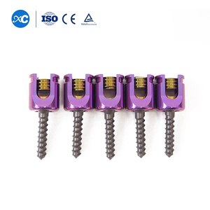 Veterinary Orthopedic Surgery Fixation Implant Poly-axial Pedicle Screw