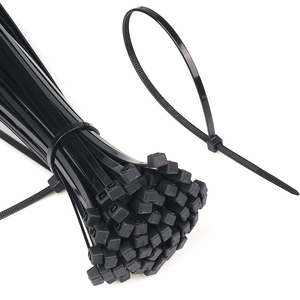 Tensile Strength Cable Ties Plastic Self-locking Nylon Cable Wire Sleeve