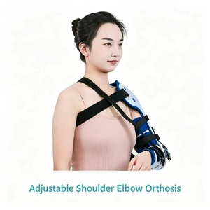 Post Surgery Shoulder Elbow Brace Adjustable ROM Orthosis With Locking Hinge for Joint Recovery
