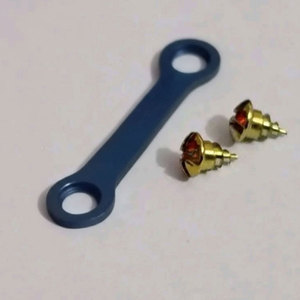Maxillofacial Mandible 2 Holes Plate Micro Bone Screws
