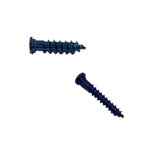 Low Profile Cancellous Screw for Orthopedic Bone Fixation