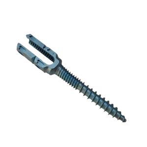 Stainless Steel Monoaxial Pedicle Screw Spinal Fixation High Quality