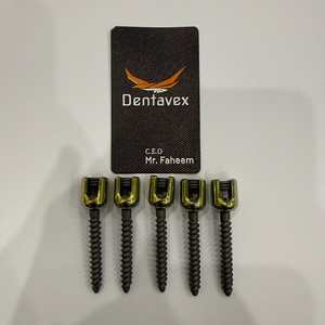 Stainless Steel Monoaxial Pedicle Screw Manual Self-Tapping 5.5mm Rod